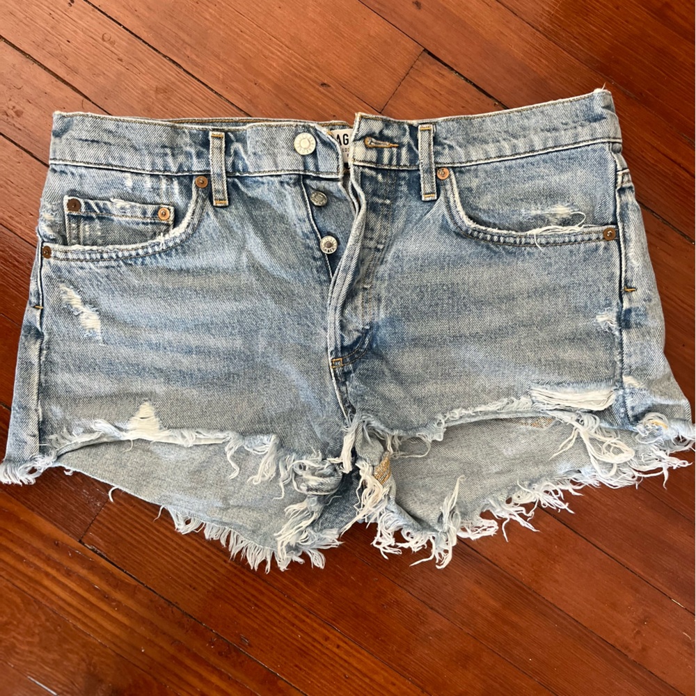 Agolde Parker Short Vintage Cutoff